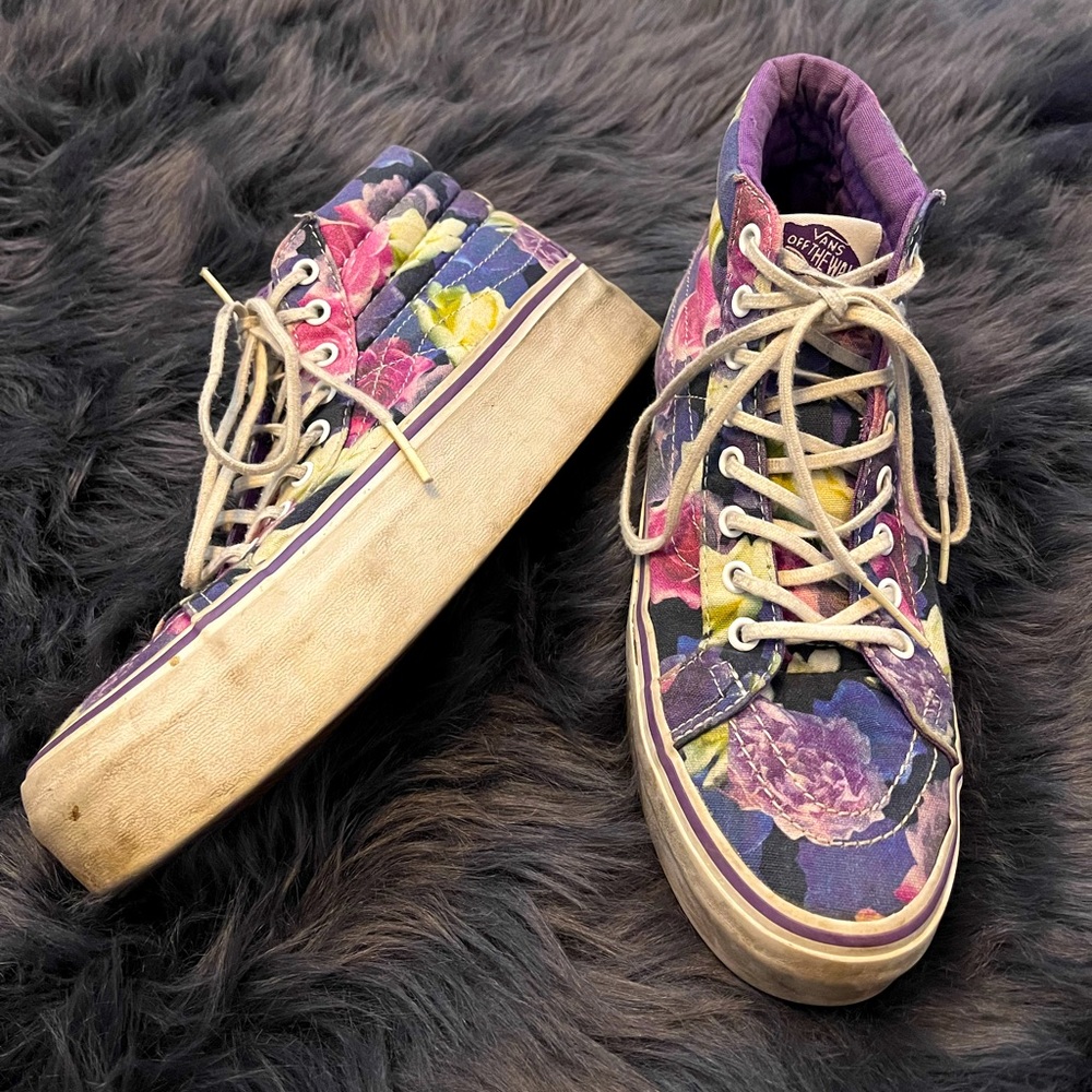High top platform vans